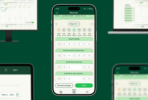 Der digitale Koppert One Planer: Einfach planen - clever bestellen