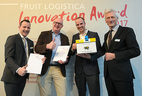 Natupol Excel Beevision Gewinner des dritten Platzes des FRUIT LOGISTICA Innovation Award 2017